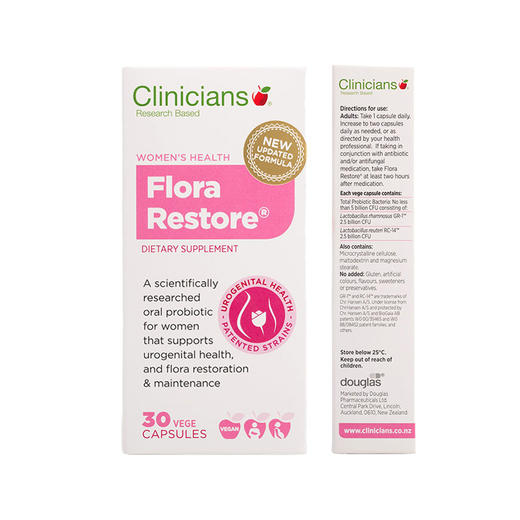 新西兰Clinicians科立纯女性益生菌30粒 商品图0
