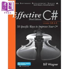 【中商原版】改善C#程序的50种方法 第3版 豆瓣阅读 英文原版 Effective C# Bill Wagner
