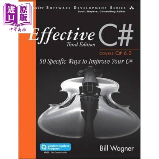 【中商原版】改善C#程序的50种方法 第3版 豆瓣阅读 英文原版 Effective C# Bill Wagner 商品图0