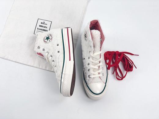 Converse Chuck70匡威毛茸茸毛绒 秋冬必备百搭款！！！全鞋采用经典Chuck 70为主体框架 商品图0