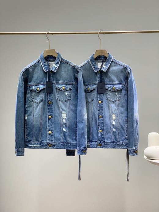 点此购买 kith男女潮牌蓝色牛仔外套 十一162142 商品图0
