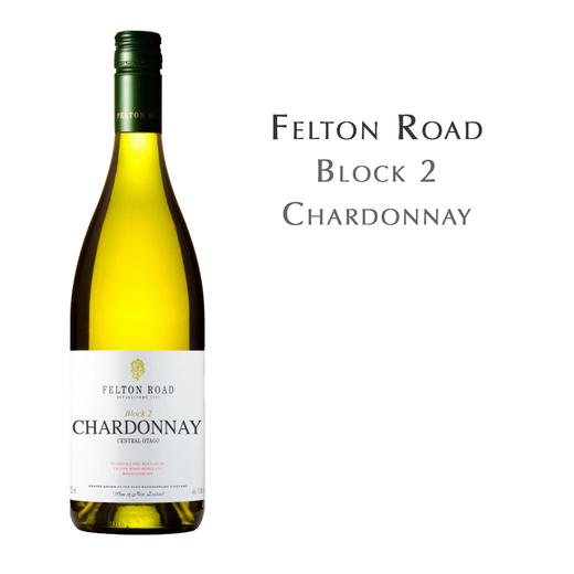 飞腾伯乐二夏多内白葡萄酒 新西兰 Felton Road Chardonnay Block 2  new Zealand 商品图0