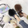 狐狸毛毛鞋2020新款韩版毛毛拖鞋女网红外穿女鞋兔毛棉拖鞋女冬季 商品缩略图3