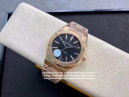 JF精品 爱彼 全玫瑰金钢带 AP15400 V2升级版 皇家橡树系列  搭载订制版自主Cal.3120全自动机芯  双面蓝宝石玻璃 直径41mm 市面强的复刻版本[得意][得意] 商品图4