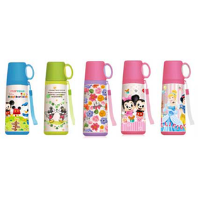 迪士尼小口超轻保温水瓶400ML-米奇  WD-3134#