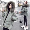 WZNH-ANY5619保暖时尚气质纯色百搭优雅连帽2020年冬季羽绒服 商品缩略图2