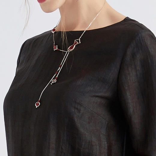 TANGY Collection / 天意精品 南红银饰项链 商品图0