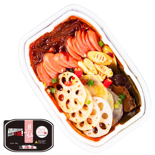 莫小仙六菜一肠自热小火锅250g 商品图2