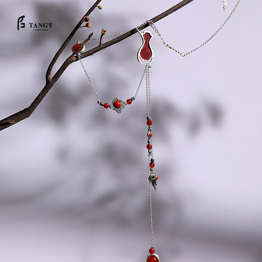 TANGY Collection / 天意精品 南红银饰项链 商品图1
