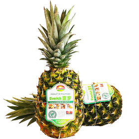 都乐凤梨 个 酸甜可口 无需泡盐