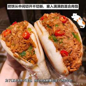  嫩滑多汁 | 爆香肉夹馍 🌮