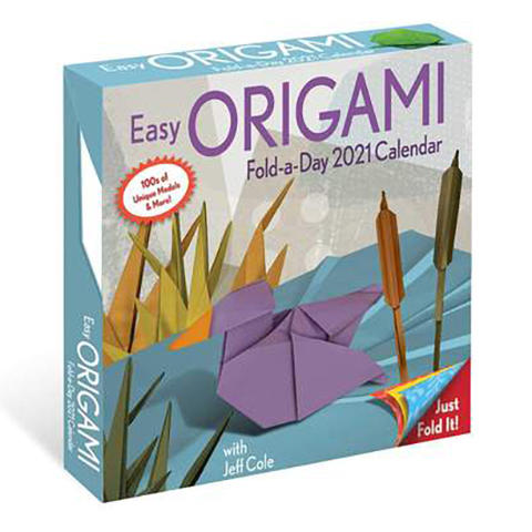 日历馆:英文原版《简易折纸2021年日历》每天一页 含教程与纸张 新年礼物 日本折纸艺术 Easy Origami 2020 Day-to-Day Calendar 办公室桌面 商品图0
