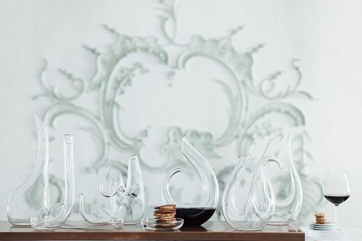 Riedel 奥地利醴铎 手工吹制醒酒器 DECANTER CURLY CLEAR 商品图1