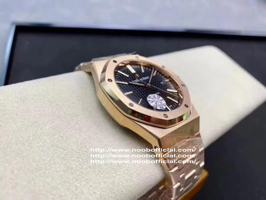 JF精品 爱彼 全玫瑰金钢带 AP15400 V2升级版 皇家橡树系列  搭载订制版自主Cal.3120全自动机芯  双面蓝宝石玻璃 直径41mm 市面强的复刻版本[得意][得意] 商品图7