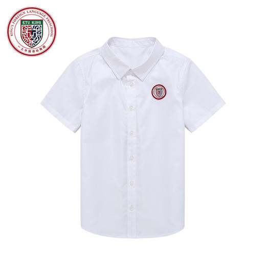 武汉一土幼稚园男孩短袖衬衫* 商品图0