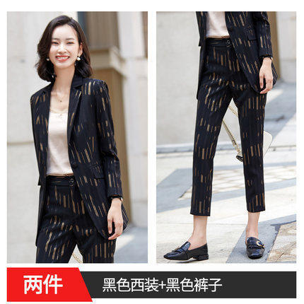 XZ-NJY1901秋季新款韩版时尚职业西装套装 商品图2