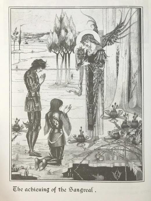 比亚兹莱经典插图 马洛礼《亚瑟王之死》（1992） 精装大16开带书匣 商品图5