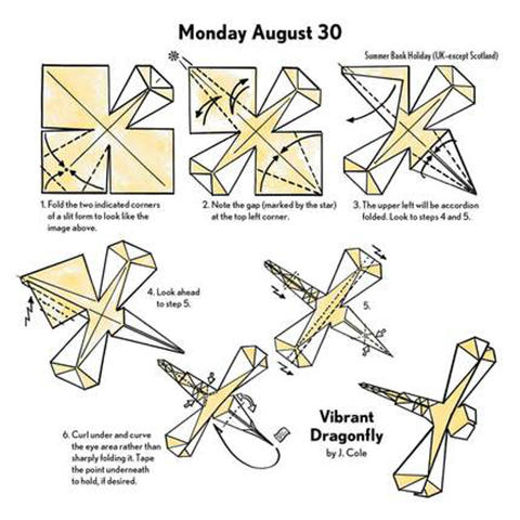 日历馆:英文原版《简易折纸2021年日历》每天一页 含教程与纸张 新年礼物 日本折纸艺术 Easy Origami 2020 Day-to-Day Calendar 办公室桌面 商品图1