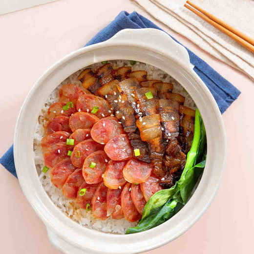 金字腊味双拼3盒 香肠腊肠腊肉腊味煲仔饭食材腊肠浙江特产 商品图0