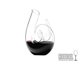 Riedel 奥地利醴铎 手工吹制醒酒器 DECANTER CURLY CLEAR