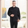 TSNZ201016新款中老年加绒中山装两件套 商品缩略图1