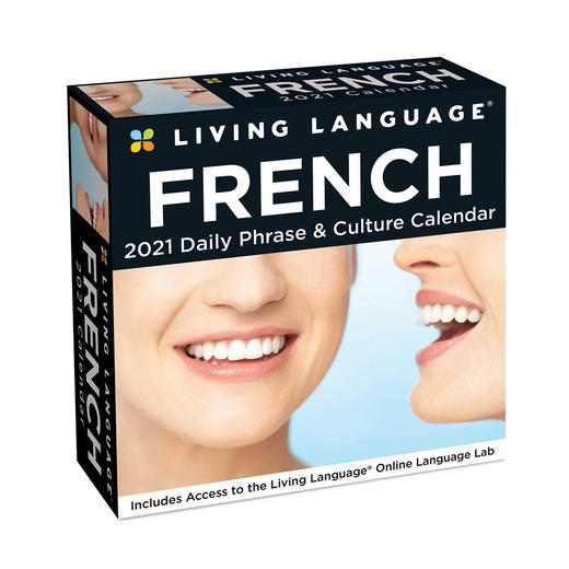 日历馆：进口英文原版每日法语2021年日历 商品图0
