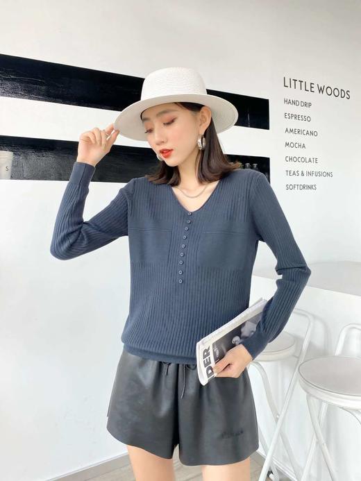 V领假兜801（4） 商品图2