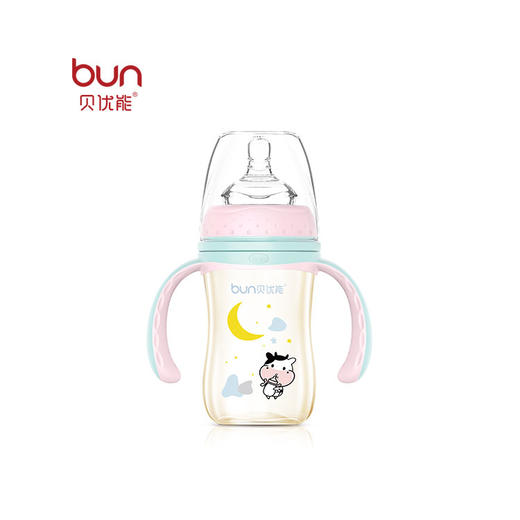 贝优能纤巧型带柄自动宽口PPSU奶瓶160ml 商品图1