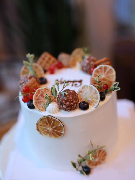 狮子家-ins风网红 欧式干水果装饰 生日蛋糕 纪念日蛋糕 聚会 仪式感必备 商品图0