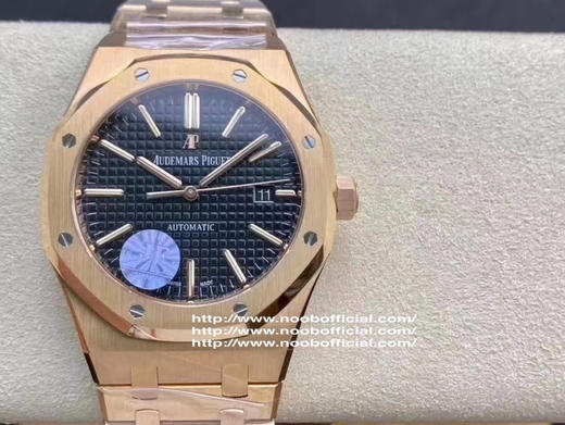 JF精品 爱彼 全玫瑰金钢带 AP15400 V2升级版 皇家橡树系列  搭载订制版自主Cal.3120全自动机芯  双面蓝宝石玻璃 直径41mm 市面强的复刻版本[得意][得意] 商品图0