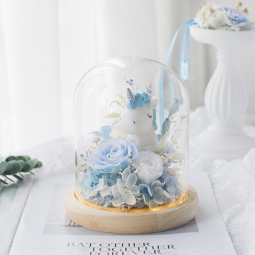 【芸艺美学馆】可爱独角兽永生花灯 商品图3