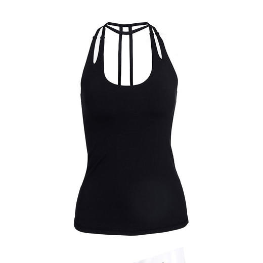 露檬瑜伽吊带背心女锦纶瑜伽服速干衣含胸垫LUM8266 商品图4