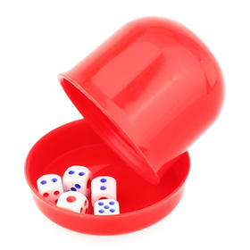 [酒具]筛盅骰子套装