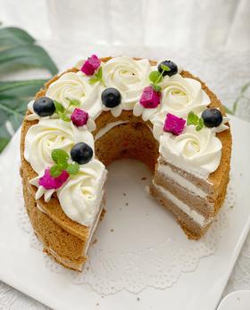 假期美味 | 可可奶油蛋糕