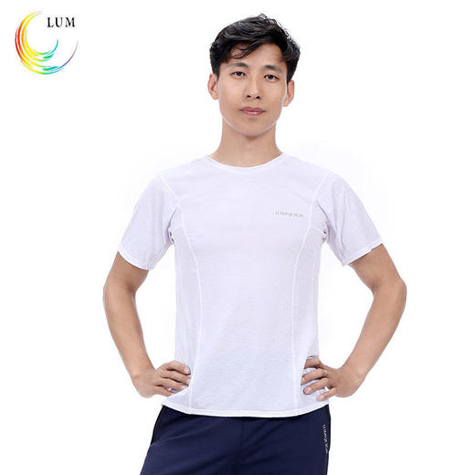 LUM8870露檬男士瑜伽服短袖 商品图1