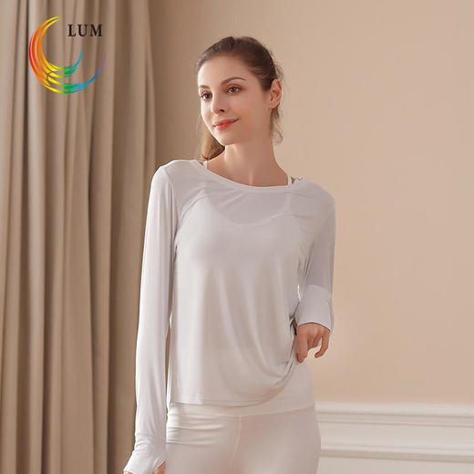 LUM39006露檬2020瑜伽长袖罩衫 商品图0