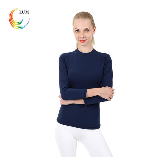 LUM9327露檬高领款瑜伽服长袖 商品图1
