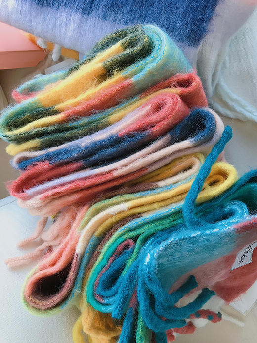 Y THS ance 彩虹围巾 8色可选 CT768-1017 商品图14