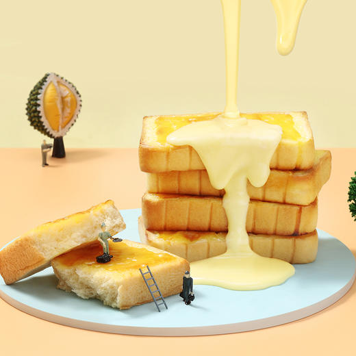 榴莲酱心软烤包 商品图1