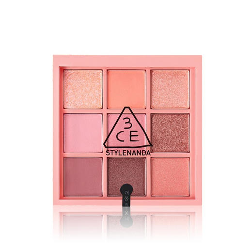 3ce九色眼影盘beachmuse蜜桃盘