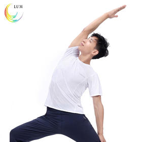 LUM8870露檬男士瑜伽服短袖