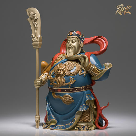 预售45天新品铜师傅全铜摆件关公吉祥家居饰品铜工艺品摆件