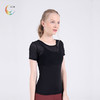 LUM39066露檬瑜伽短袖双面磨毛面料裸感（含胸垫） 商品缩略图0
