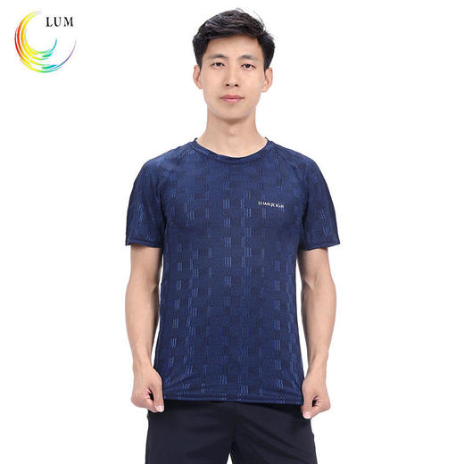 LUM8871露檬男士瑜伽服短袖 商品图0