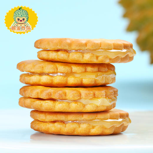 榴莲味麦芽饼夹心饼干 商品图0