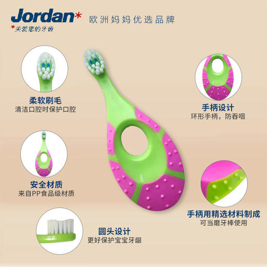 Jordan婴童牙刷（Step1）0-2岁 商品图1
