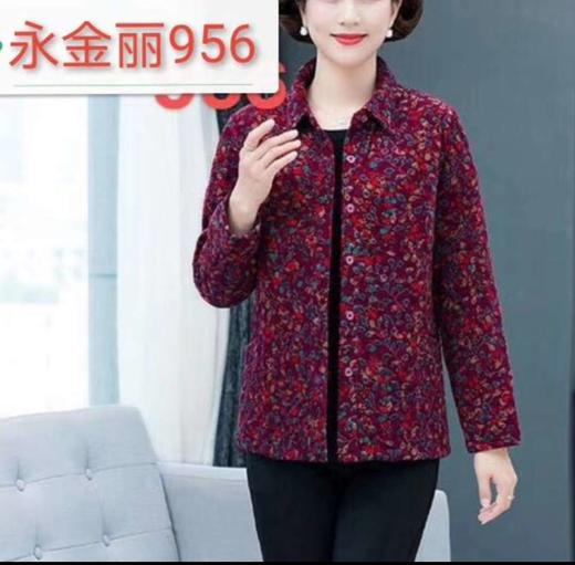 永金丽956，薄棉上衣 商品图1