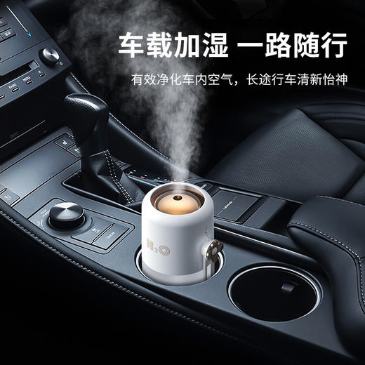 【高颜值小夜灯加湿器】迷你加湿器 照明加湿两用神器 纳米雾化无噪音 两档调节 空气喷雾加湿 还能当小夜灯 商品图4