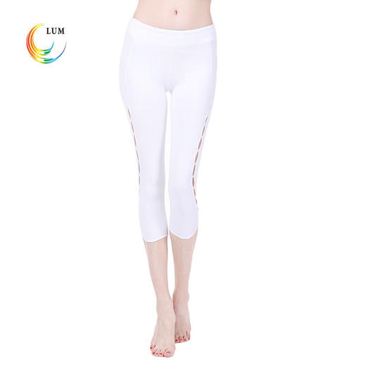 LUM79135露檬排孔造型瑜伽七分裤 商品图2