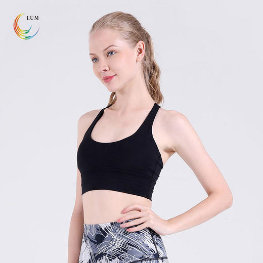 LUM19110露檬新款瑜伽BRA魅影系列裸感面料（含胸垫） 商品图1
